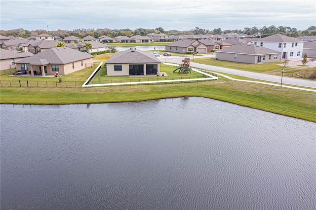 4101 Keeson Cir, Vero Beach, FL 32967 - aerial perspective of suburban area with a nearby body of water