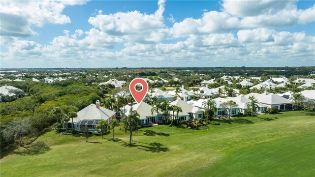 860 Saint James Ln, Vero Beach, FL 32967 - aerial perspective of suburban area
