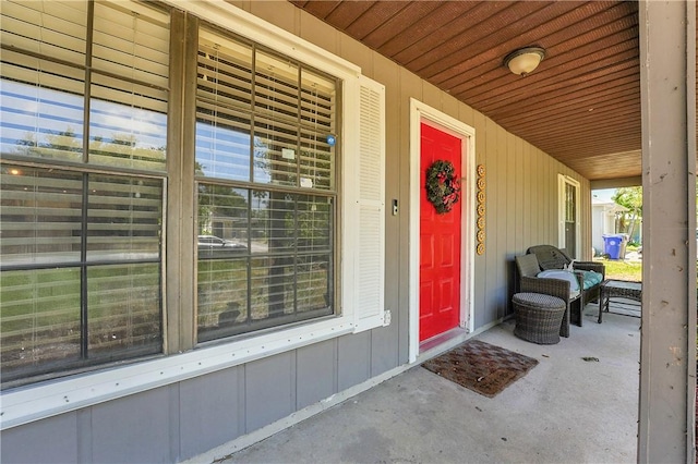 1420 18th Ave SW, Vero Beach, FL 32962 - entrance to property featuring a porch and board and batten siding
