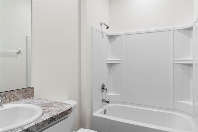 2025 Amazon Way SW, Vero Beach, FL 32962 - bathroom with tub / shower combination, toilet, and vanity