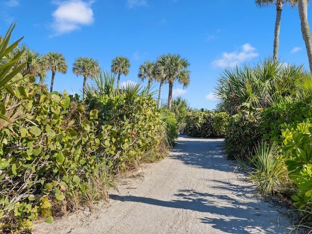 view of road