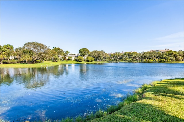 property view of water