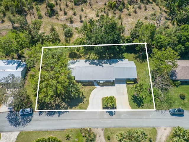drone / aerial view