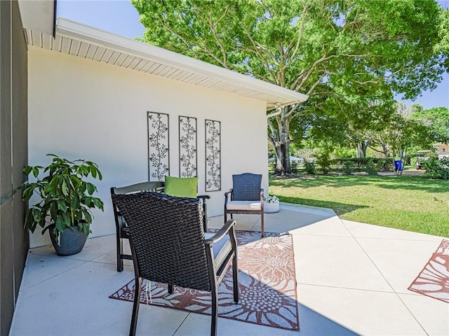 view of patio