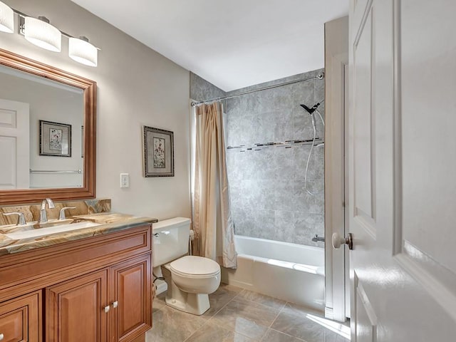 1516 50th Ct, Vero Beach, FL 32966 - bathroom with vanity and shower / bath combo with shower curtain
