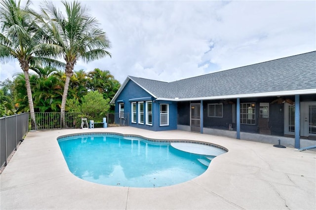 115 Larchmont Ter, Sebastian, FL 32958 - view of pool featuring a patio area