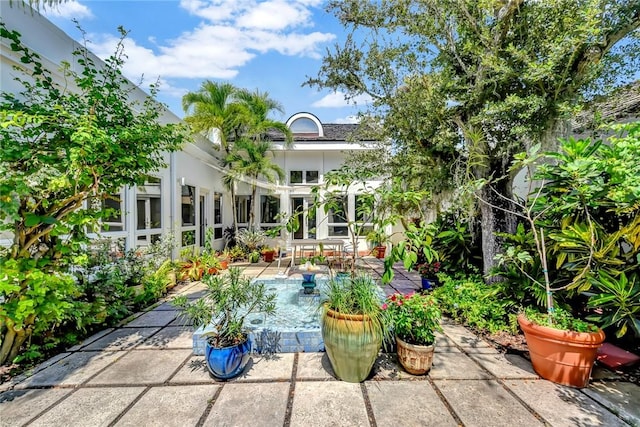 view of patio