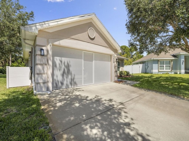 1206 Briarcliff Ct, Sebastian, FL 32958 - garage featuring concrete driveway