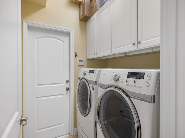 1206 Briarcliff Ct, Sebastian, FL 32958 - laundry area with separate washer and dryer and cabinet space