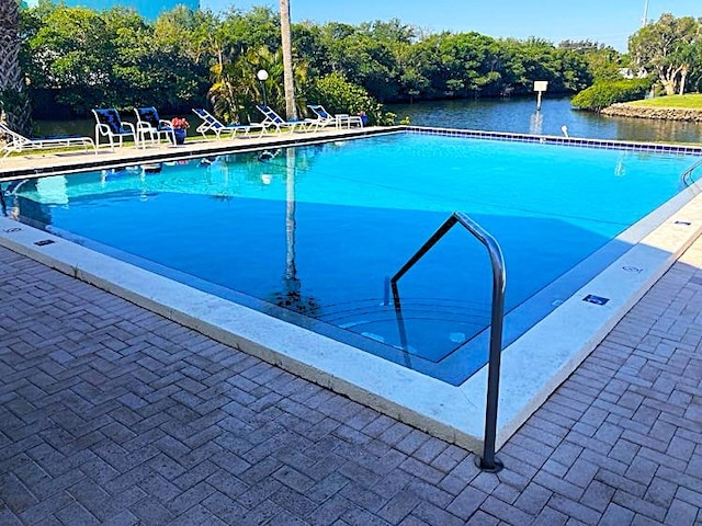 1845 Robalo Dr Unit 201D, Vero Beach, FL 32960 - community pool featuring a water view