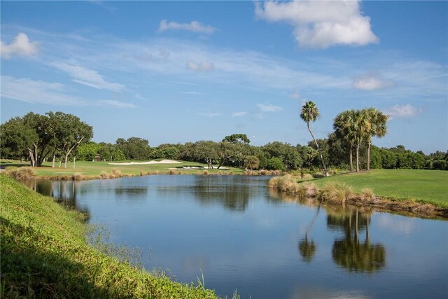 1135 Saint Georges Ln, Vero Beach, FL 32967 - water view with a tree filled landscape and a golf course