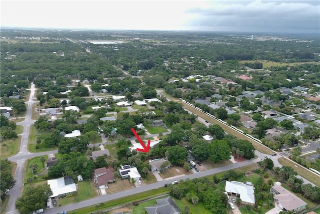 755 39th Ave, Vero Beach, FL 32968 - aerial overview of property's location with nearby suburban area