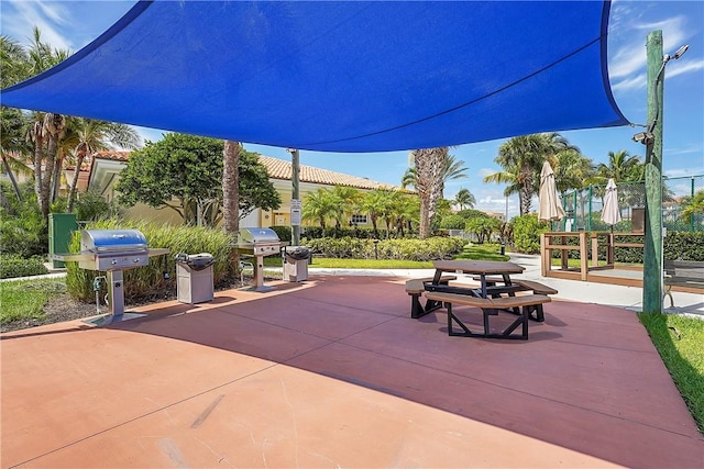 9 Harbour Isle Dr E Unit Ph01, Fort Pierce, FL 34949 - view of patio / terrace featuring grilling area