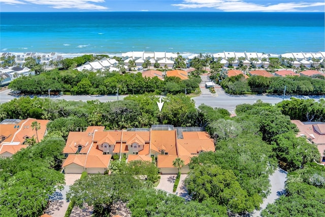 202 N Carmel Ct, Vero Beach, FL 32963 - bird's eye view featuring a residential view and a water view