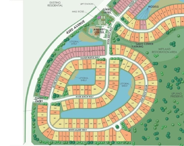 4012 Basket Oak Circle Prosperity, Vero Beach, FL 32967 - parcel map