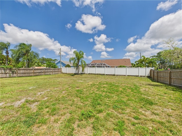 2297 Whiteside Ave SE, Palm Bay, FL 32909 - view of yard with a fenced backyard