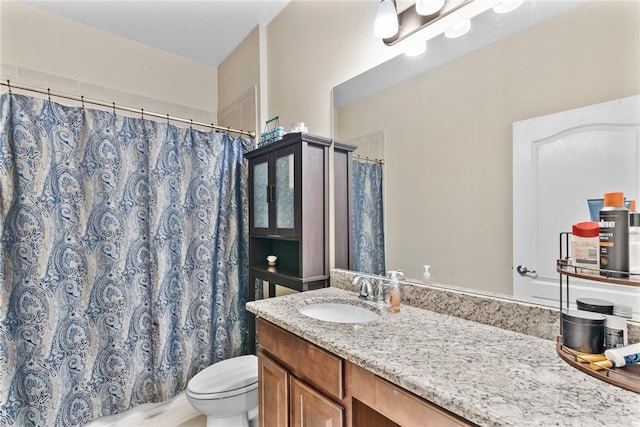 5744 Cahaba St, Port St Lucie, FL 34986 - full bath featuring vanity and a shower with shower curtain