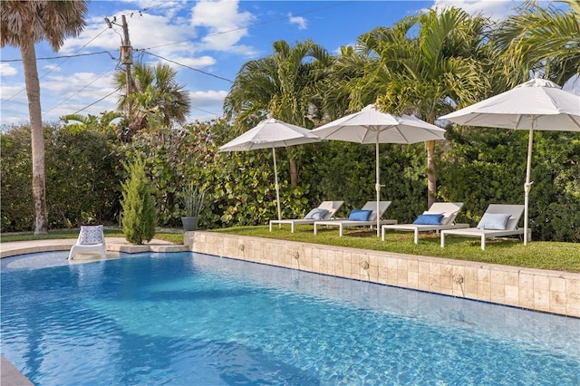 view of outdoor pool