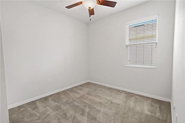 158 Port Royal Ct, Sebastian, FL 32958 - empty room featuring carpet flooring and ceiling fan