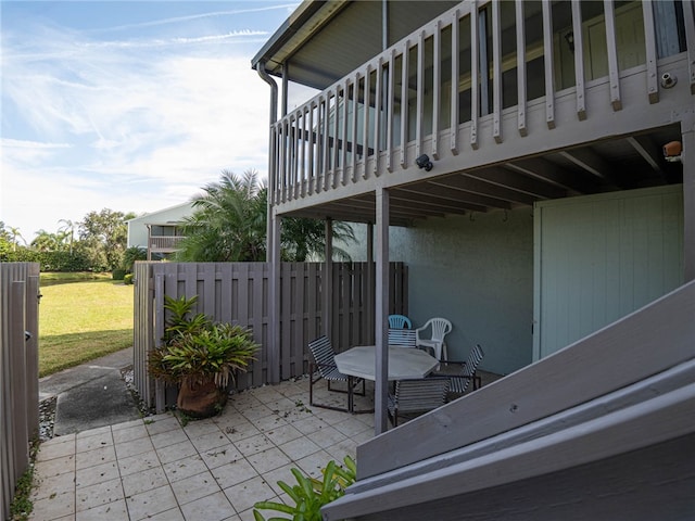 view of patio / terrace