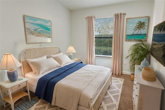 10011 W Villa Cir, Vero Beach, FL 32966 - bedroom with carpet flooring and baseboards