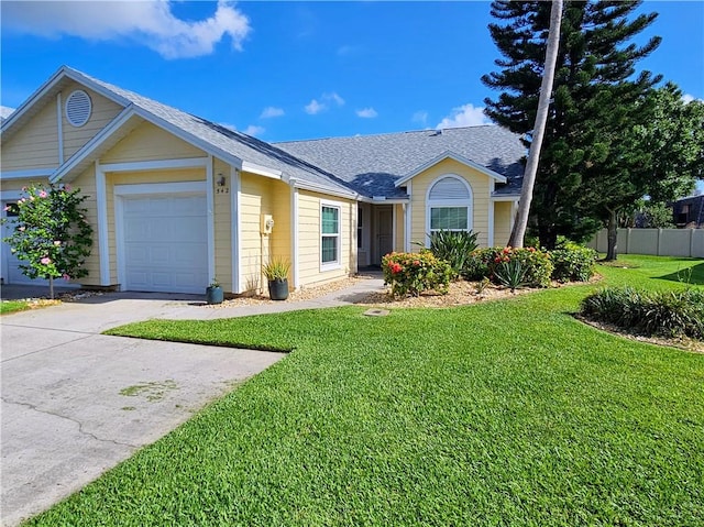 542 9th Pl, Vero Beach, FL 32960 - single story home featuring a garage, driveway, and roof with shingles