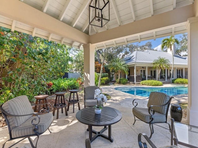 exterior space with a patio area