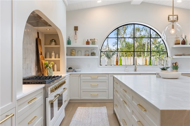 interior space featuring sink