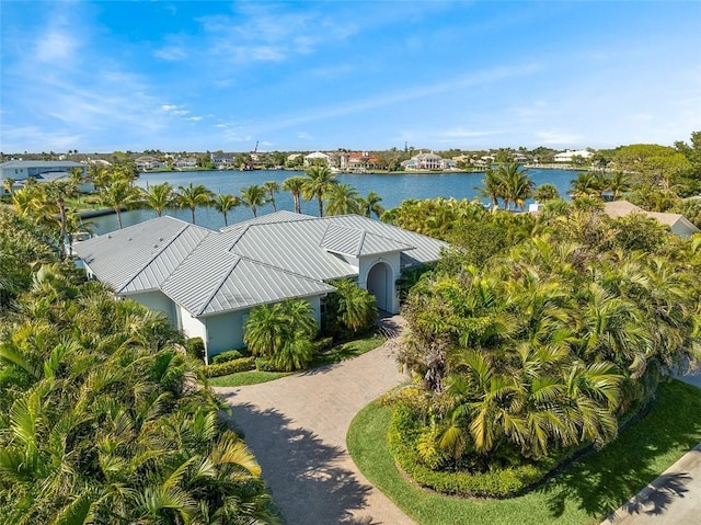 815 Starboard Dr, Vero Beach, FL 32963 - bird's eye view featuring a water view