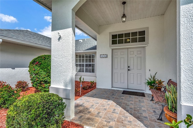 view of property entrance