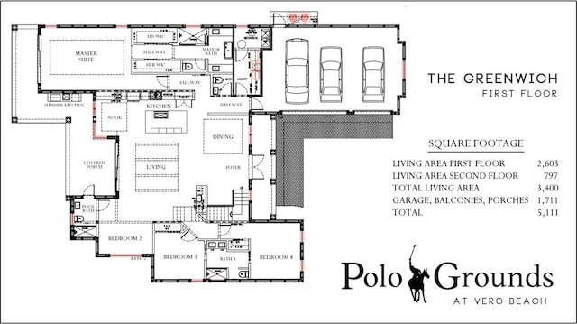924 E Polo Grounds Dr, Vero Beach, FL 32966 - room layout