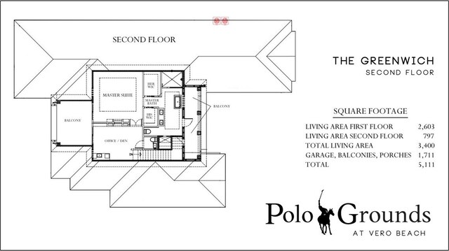 924 E Polo Grounds Dr, Vero Beach, FL 32966 - property floor plan