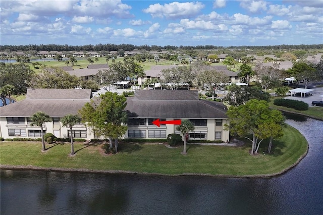 41 Plantation Dr Unit 202, Vero Beach, FL 32966 - aerial view of residential area with a nearby body of water