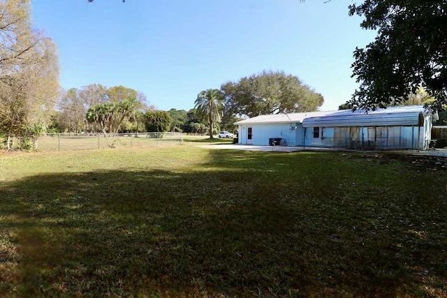 view of yard