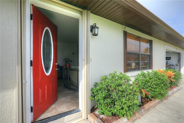 view of entrance to property