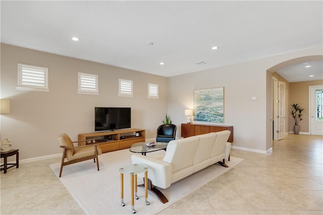 view of living room