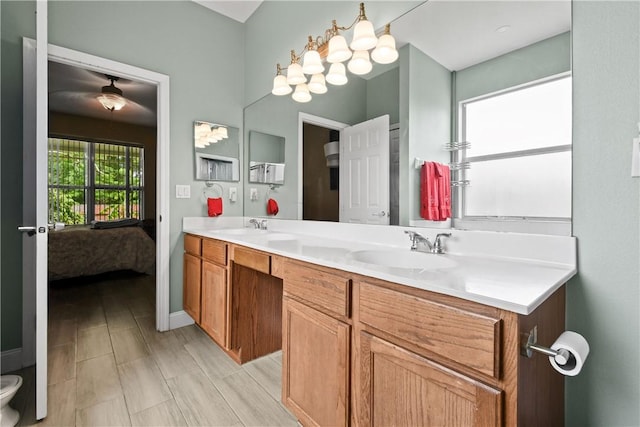 8365 104th Ct, Vero Beach, FL 32967 - bathroom with connected bathroom and double vanity