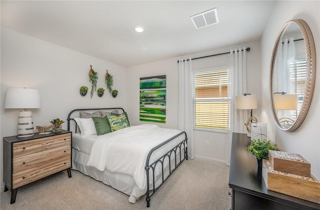 502 Saunders St, Sebastian, FL 32958 - bedroom with light colored carpet and recessed lighting