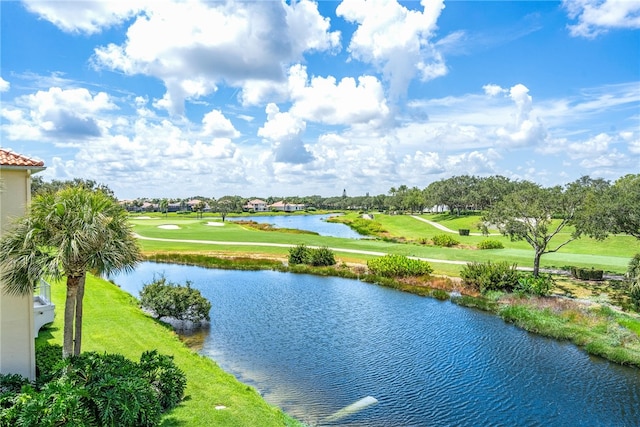 property view of water