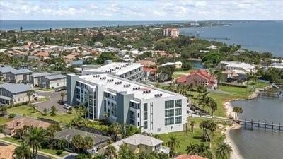 225 Strand Dr Unit 204, Melbourne Beach, FL 32951 - bird's eye view of a nearby body of water
