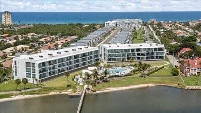 225 Strand Dr Unit 204, Melbourne Beach, FL 32951 - drone / aerial view of a large body of water