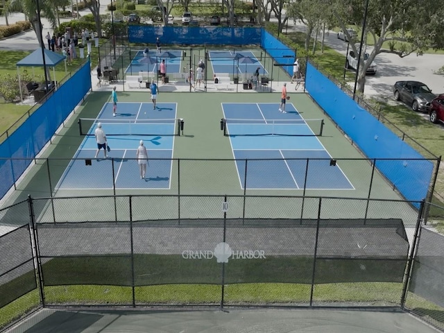 view of sport court