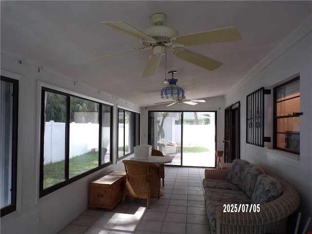 881 48th Ave, Vero Beach, FL 32966 - sunroom featuring tile patterned floors