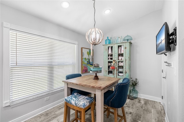 439 Briarcliff Cir, Sebastian, FL 32958 - dining space with a chandelier and baseboards