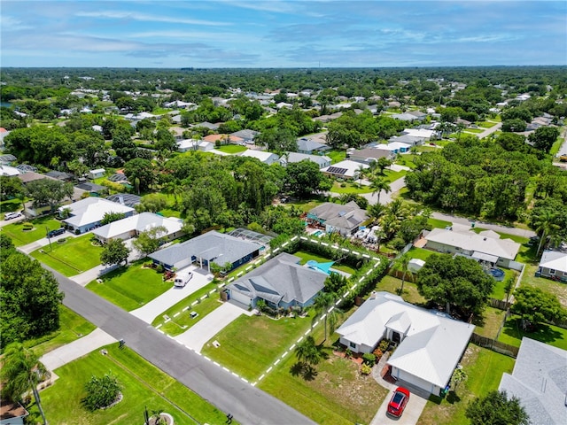 1368 Scroll St, Sebastian, FL 32958 - aerial perspective of suburban area