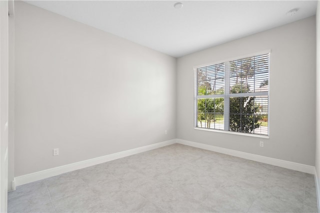 view of empty room