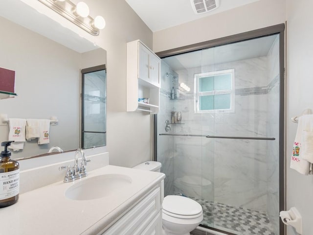 742 Whitmore Dr, Port St Lucie, FL 34984 - full bath featuring a stall shower and vanity