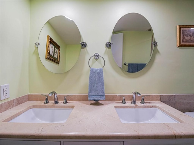 1850 Bay Rd Unit 3G, Vero Beach, FL 32963 - bathroom with double vanity