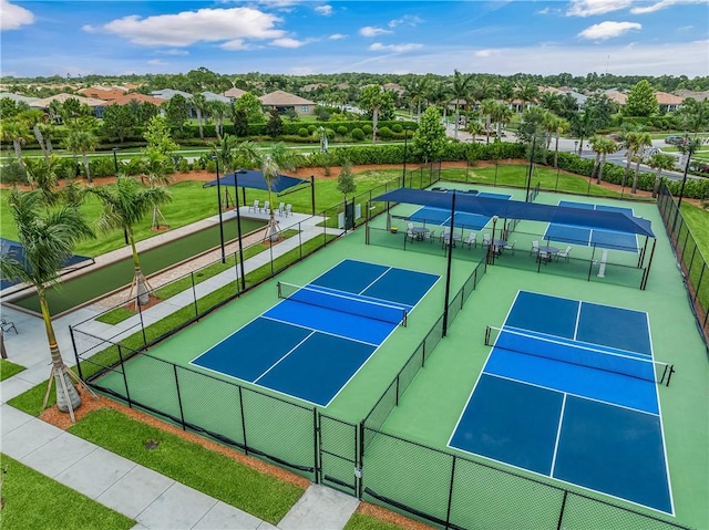 view of sport court