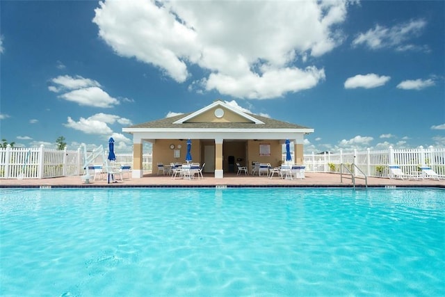1370 Bunker Ct, Vero Beach, FL 32966 - community pool featuring a patio